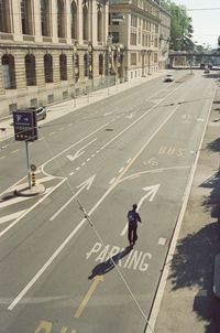 People walking on street