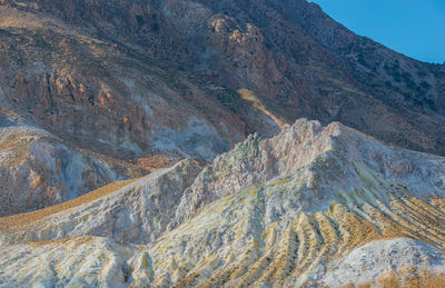 Volcanic crater stefanos in the lakki valley of the island nisyros greece