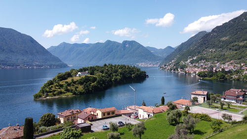 Balbianello on como lake