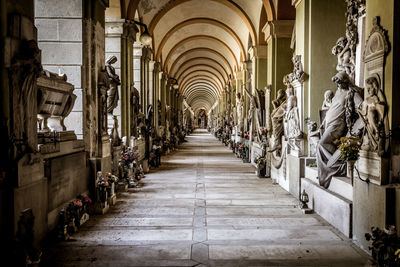 Corridor of building