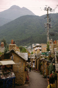 Buildings in a city