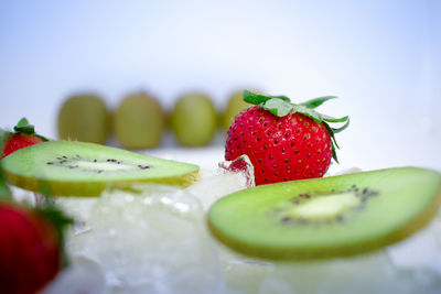 Close-up of strawberries