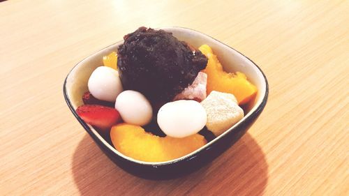 Close-up of food in bowl