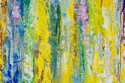 Full frame shot of painted wall