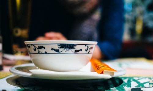 Close up of bowl