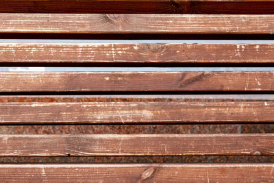 Full frame shot of wooden planks