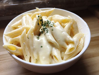 Close-up of meal served in bowl