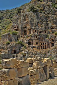 Old ruins of building