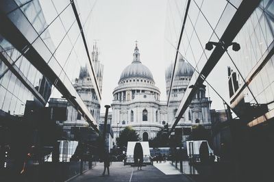 View of buildings in city