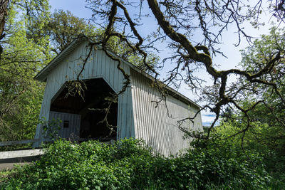 Low angle view of built structure