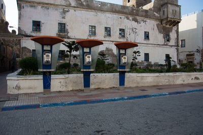 View of city buildings