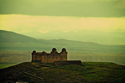 Historic fort at la calahorra