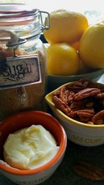 Close-up of food in bowl