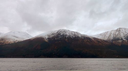 Snow capped ben