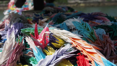 Full frame shot of multi colored objects