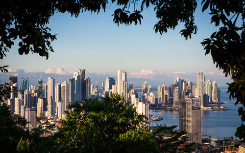 View of cityscape against sky