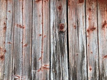 Full frame shot of old wooden door