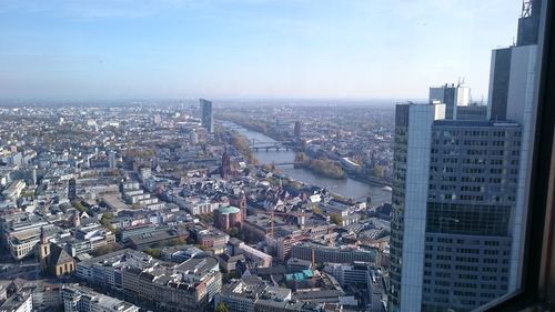 Aerial view of cityscape