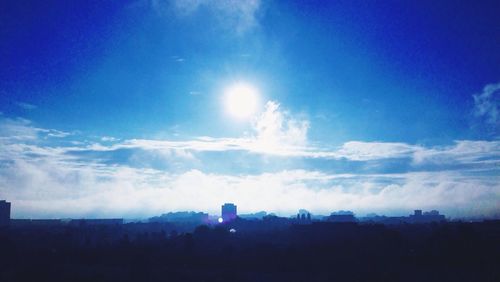 Scenic view of cloudy sky