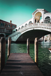 Bridge over canal