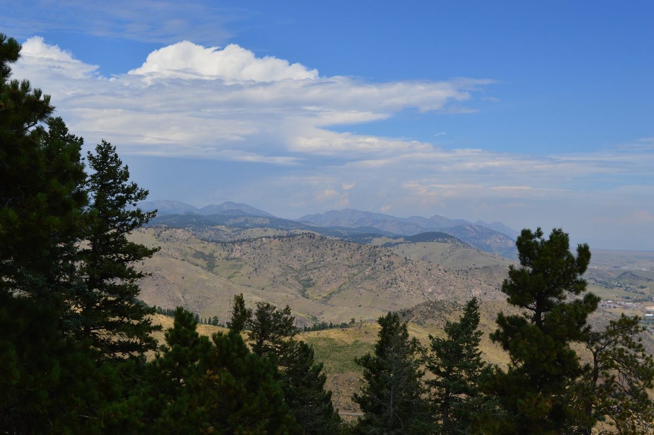 SCENIC VIEW OF MOUNTAINS