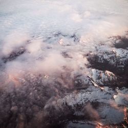 Aerial view of landscape