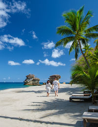 People on beach