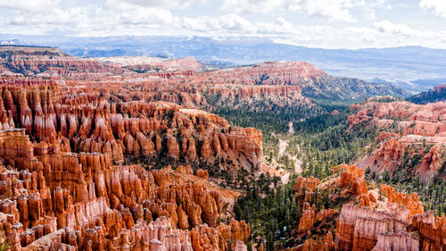 Panoramic view of landscape against sky