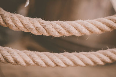 Close-up of rope