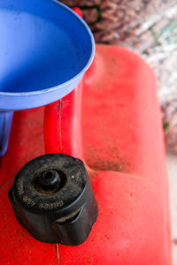 Close-up of rusty metal
