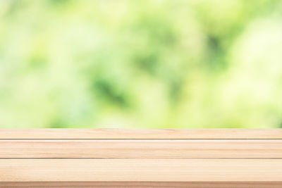 Close-up of boardwalk