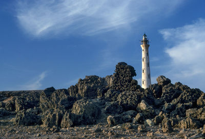 California lighthouse. oranjestad, aruba.
