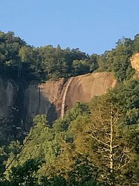 Scenic view of landscape against clear sky