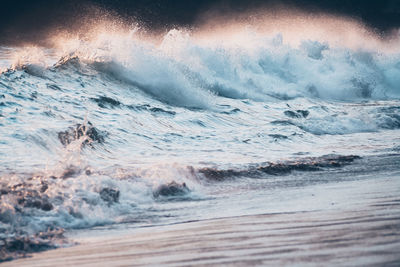 Scenic view of beach