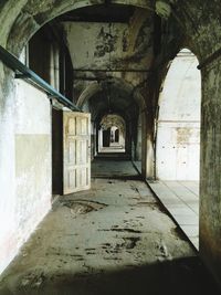 Interior of old building