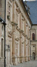 Facade of historic building