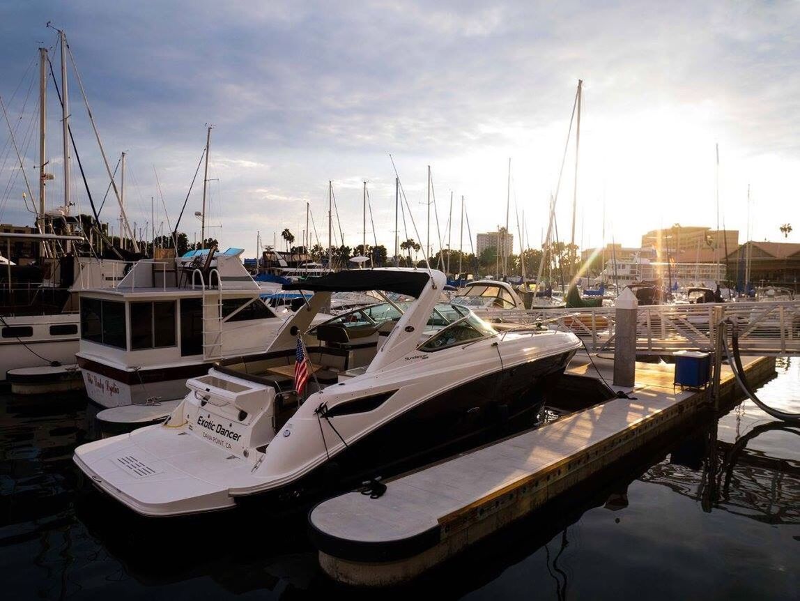 BOATS IN MARINA