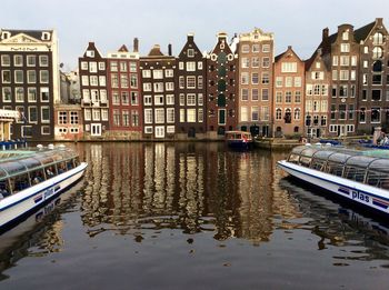 Buildings in city at waterfront