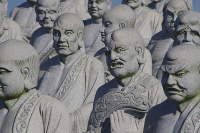 Close-up of buddha statue