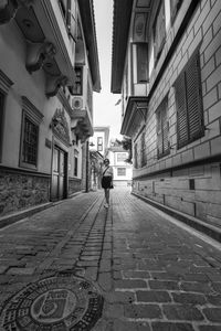 Street amidst buildings in city