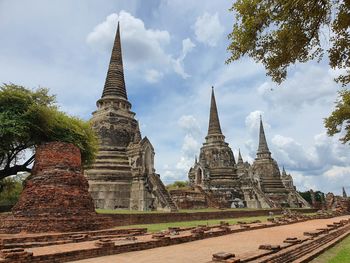 Beautiful historical park in ayutthaya