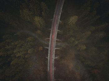 High angle view of water