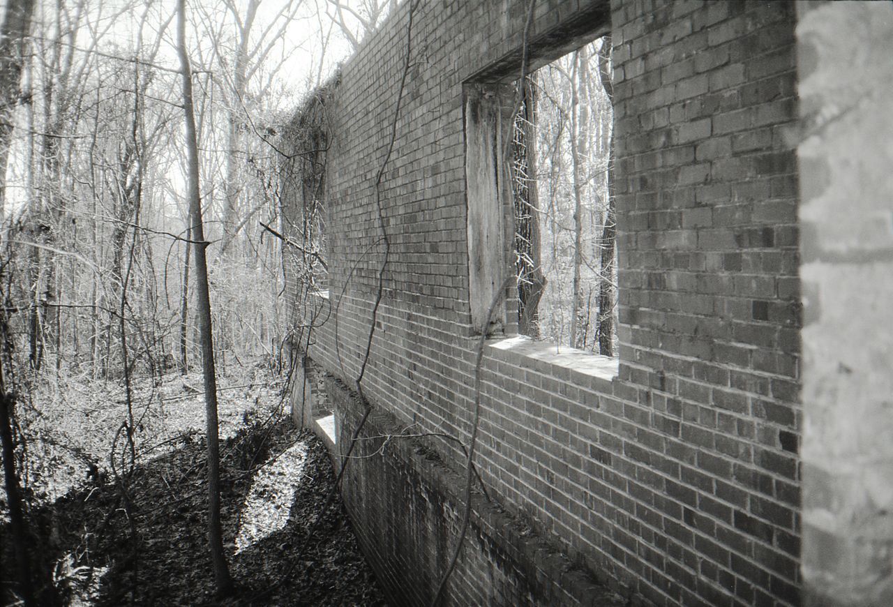 WINDOW OF OLD HOUSE