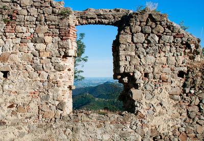 Old ruins of building