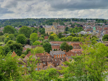 Winchester cityscape