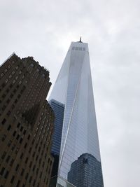 Low angle view of buildings against sky