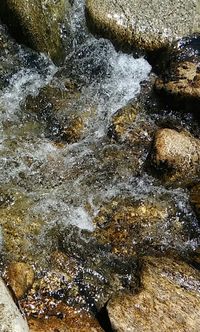 Rocks in water