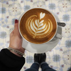 Close-up of coffee cup