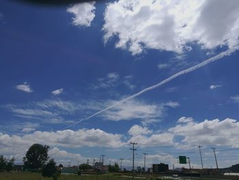 Low angle view of sky