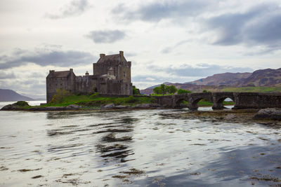 Eilean donan castle in scottish highlands